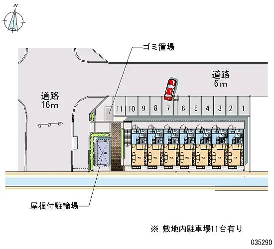 岩沼市たけくま２丁目 月極駐車場
